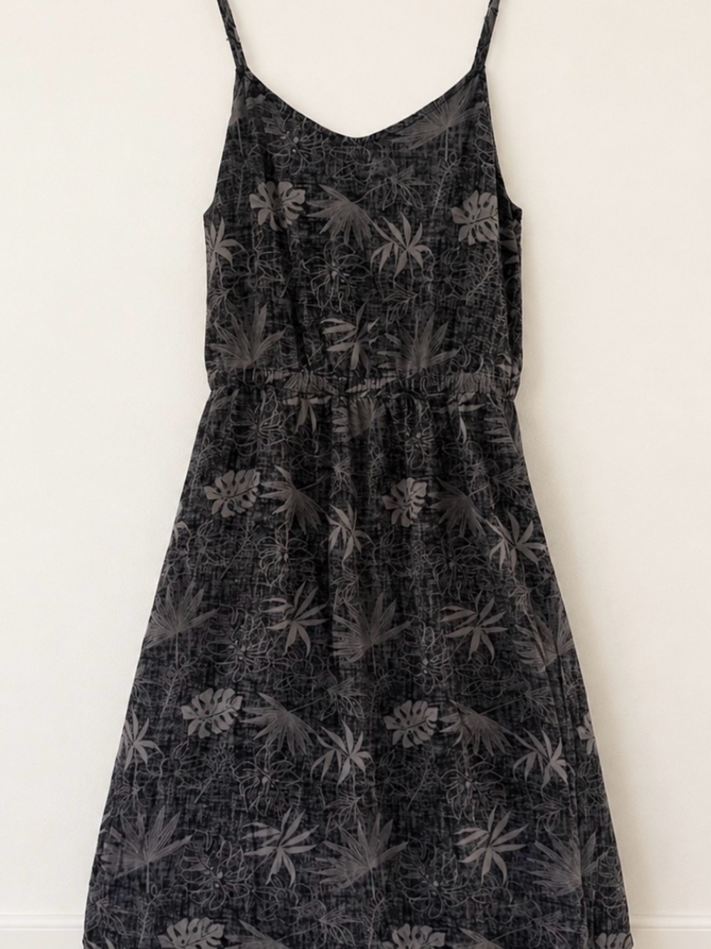 Carve Designs Macy Madrid Floral Tie-Waist Midi Dress Size L